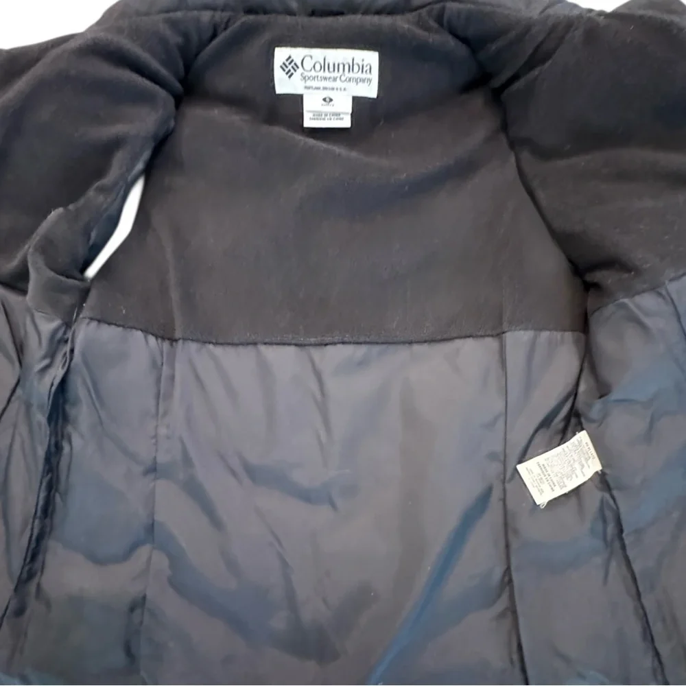 Columbia Women's Black Down Puffer Vest - Picture 4 of 7